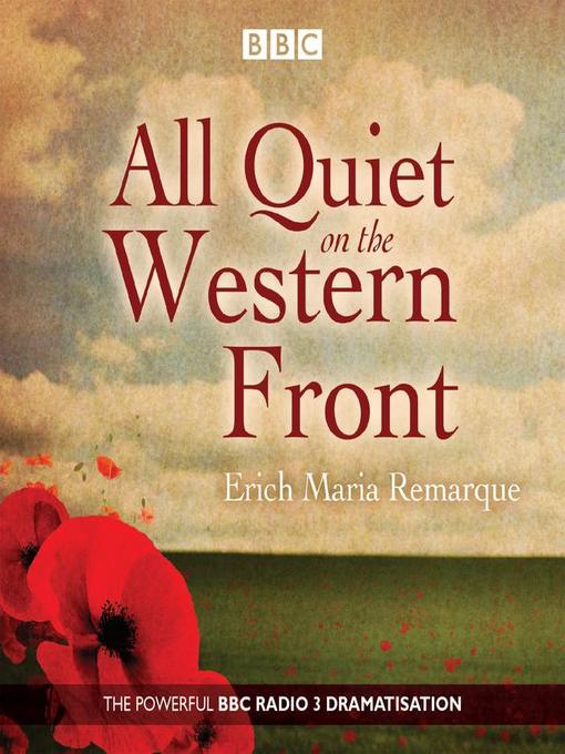 Erich Maria Remarque创作的All Quiet on the Western Front作品的详细信息 - 可供借阅